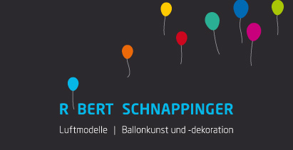 Luftballonknstler Robert Schnappinger aus Mnchen Logo